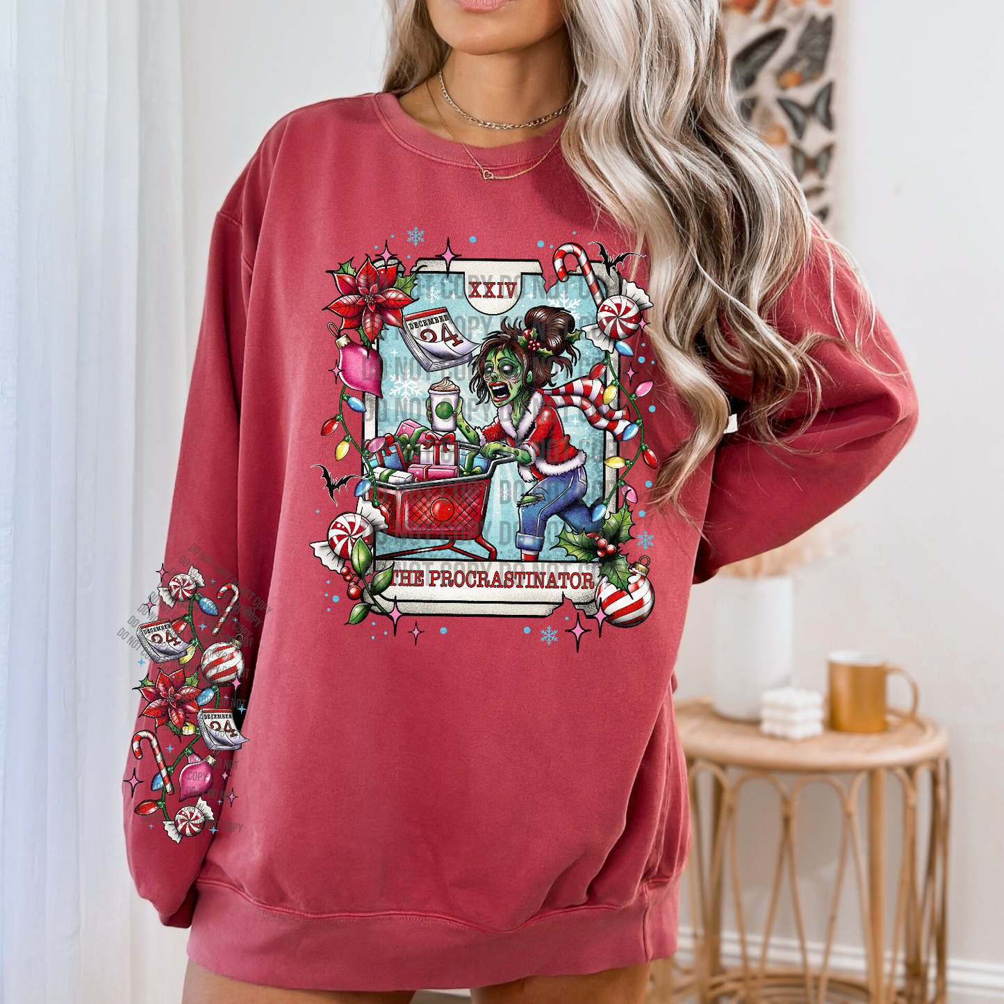 Matching DTF Series - Set Series - Tarot Card Xmas Exclusive: The Procrastinator G104e