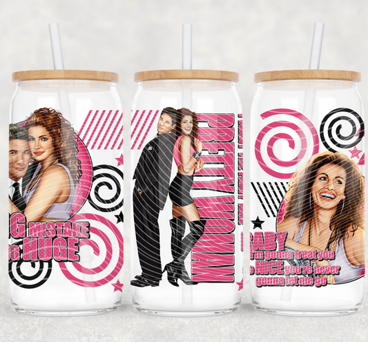 Classic 90’s PrettyWoman 16oz UV DTF Transfer Film A025