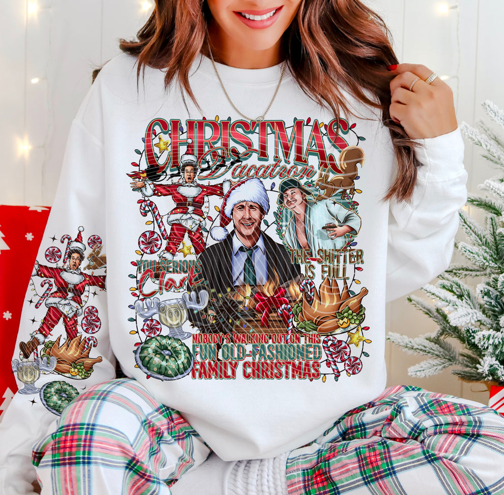 Matching DTF Series Set Series Exclusive Cozy Holiday Family Vacat