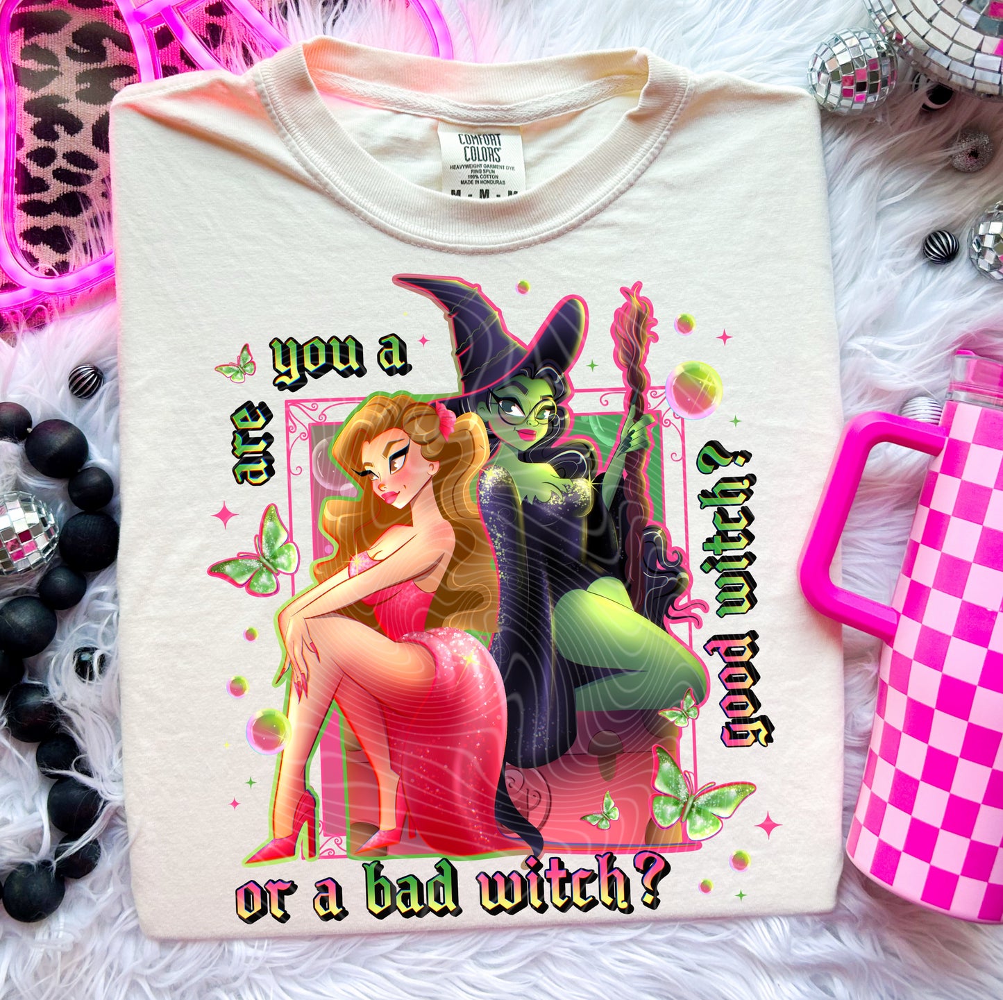 Matching DTF Series - Set Series - Good Witch or Bad witch G124