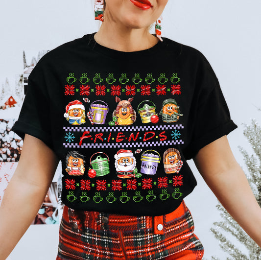 Christmas Nugget Friends Exclusive Edition DTF Transfer Film G094