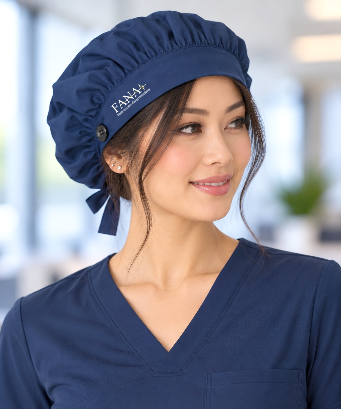 FANA Koi Bouffant Scrub Cap | Healthcare Surgical Cap