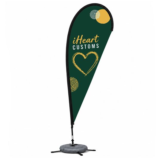 Custom Double-Sided Teardrop Flag