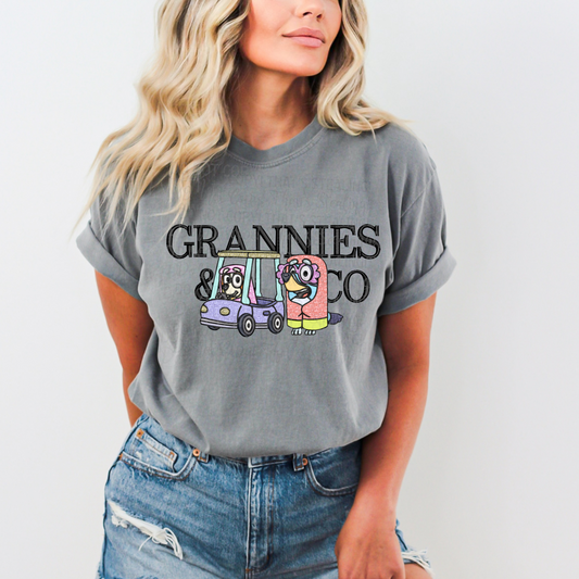 Grannies & Co Faux Embroidery DTF Transfer Film