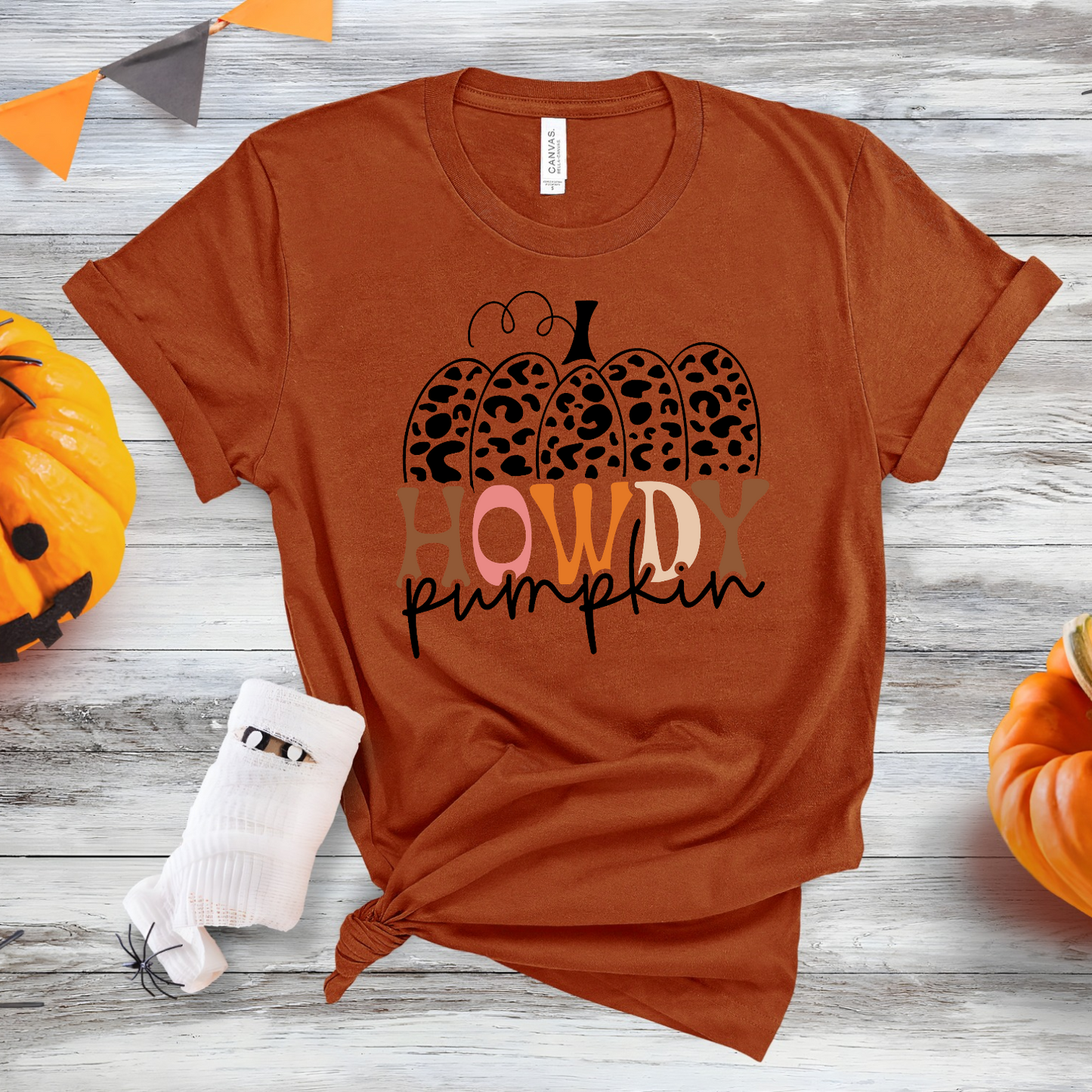 Howdy Pumpkin DTF Transfer Film 9142