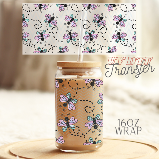 Butterflies - 16oz UV DTF Transfer Film