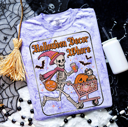 Halloween Decor Whore DTF Transfer Film