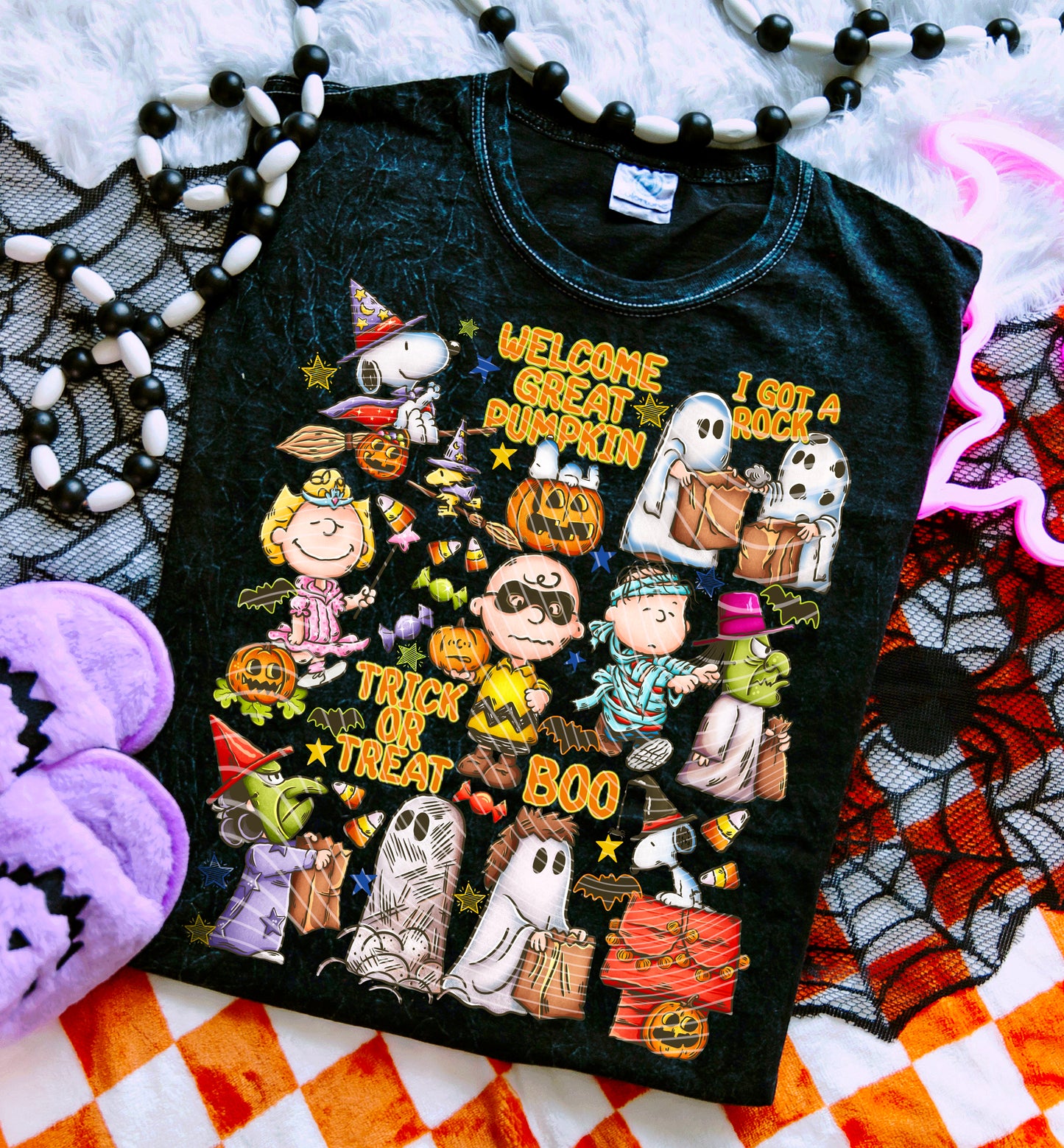 Great Pumpkin Friends DTF Transfer Film A084