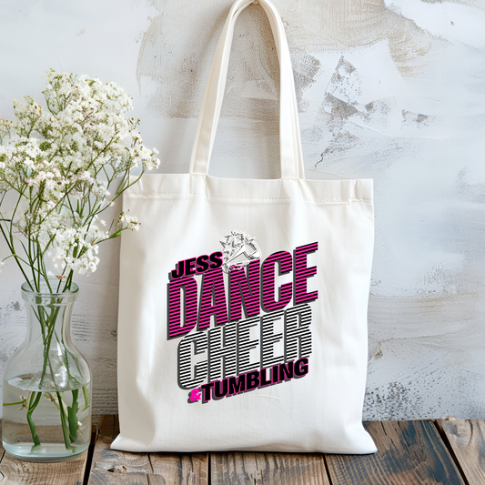 Jess Dance Cheer & Tumbling 2024 Tote Bag