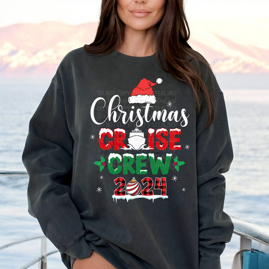 Christmas Cruise Crew DTF Transfer Film EF114