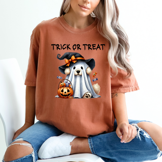 Halloween Spooky Pup DTF Transfer Film Z084