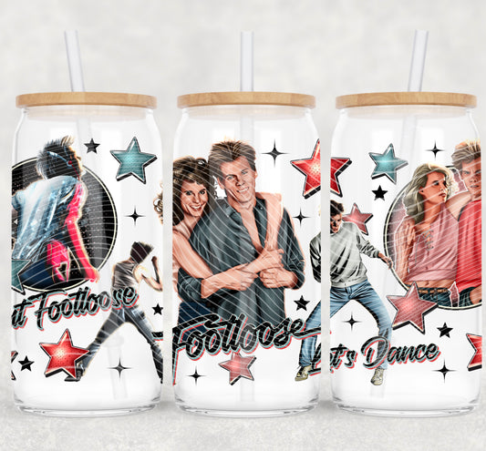 Classic 80’s Dance 16oz UV DTF Transfer Film A025