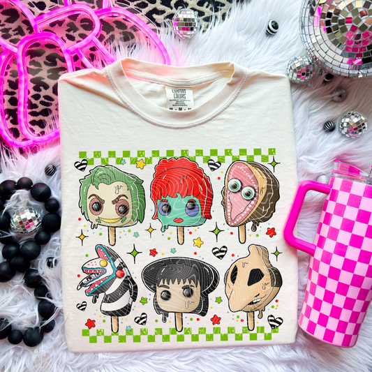 Summer Bug Friends Popsicles DTF Transfer Film