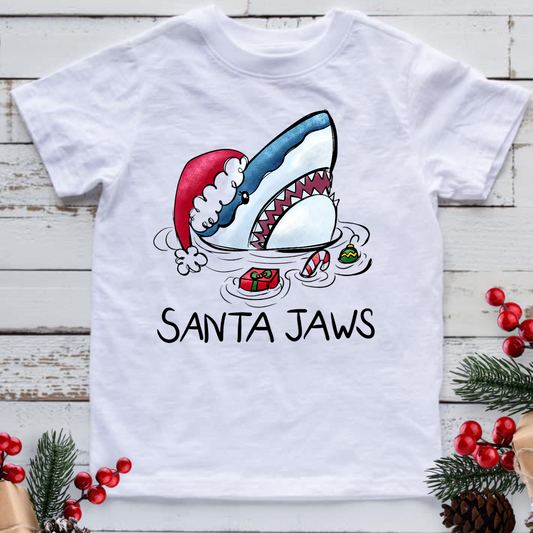 Santa Jaws DTF Transfer Film 9262