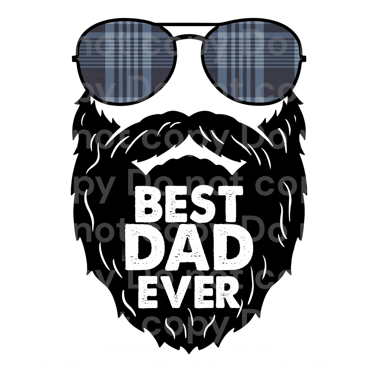 Best DAD EVER Transfer Film 740