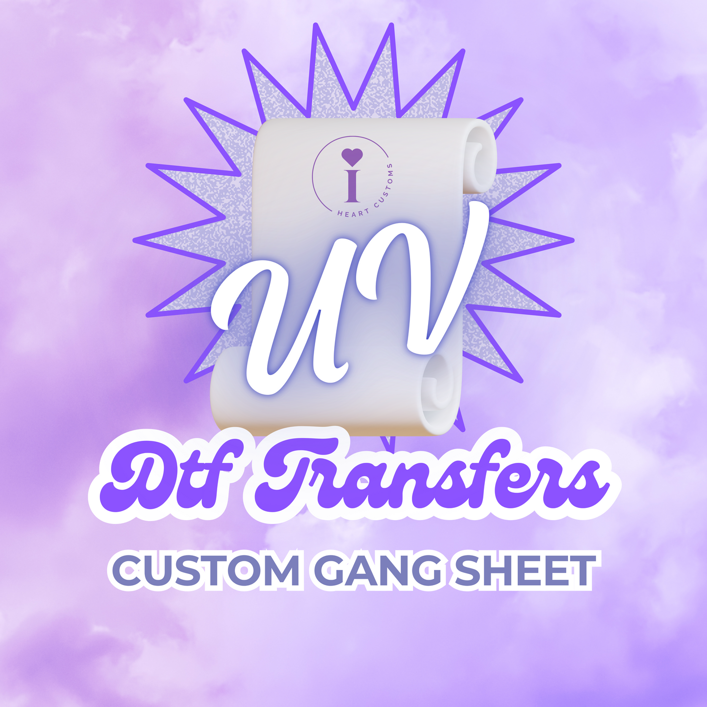 UV DTF - Custom Gang Sheet