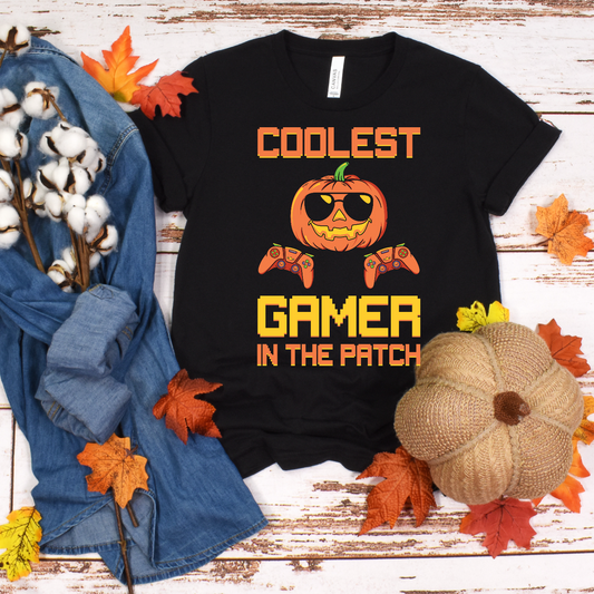 Coolest Gamer in the patch DTF Transfer Film 9158