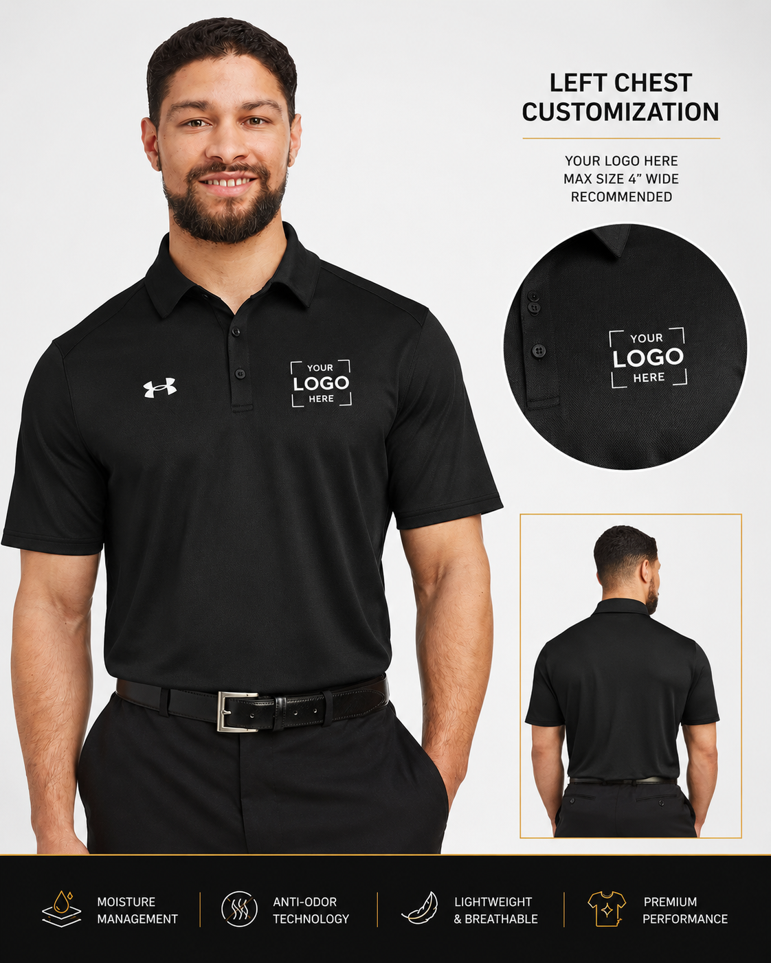 Custom Under Armour Performance Tech Polo 1370399