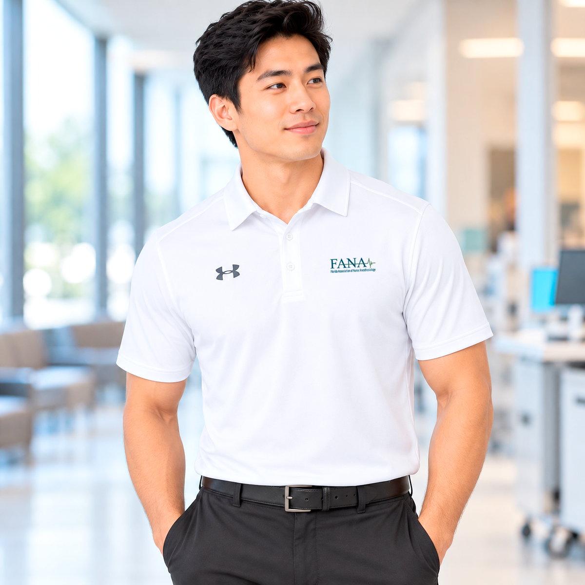 FANA Men’s Under Armour Tech Polo