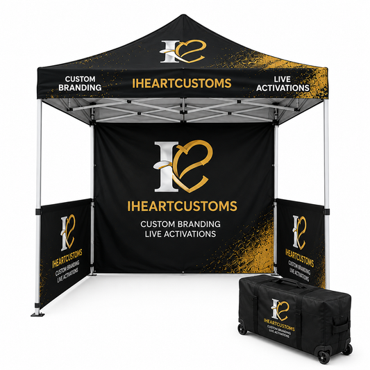 Custom Printed Canopy Tent Package