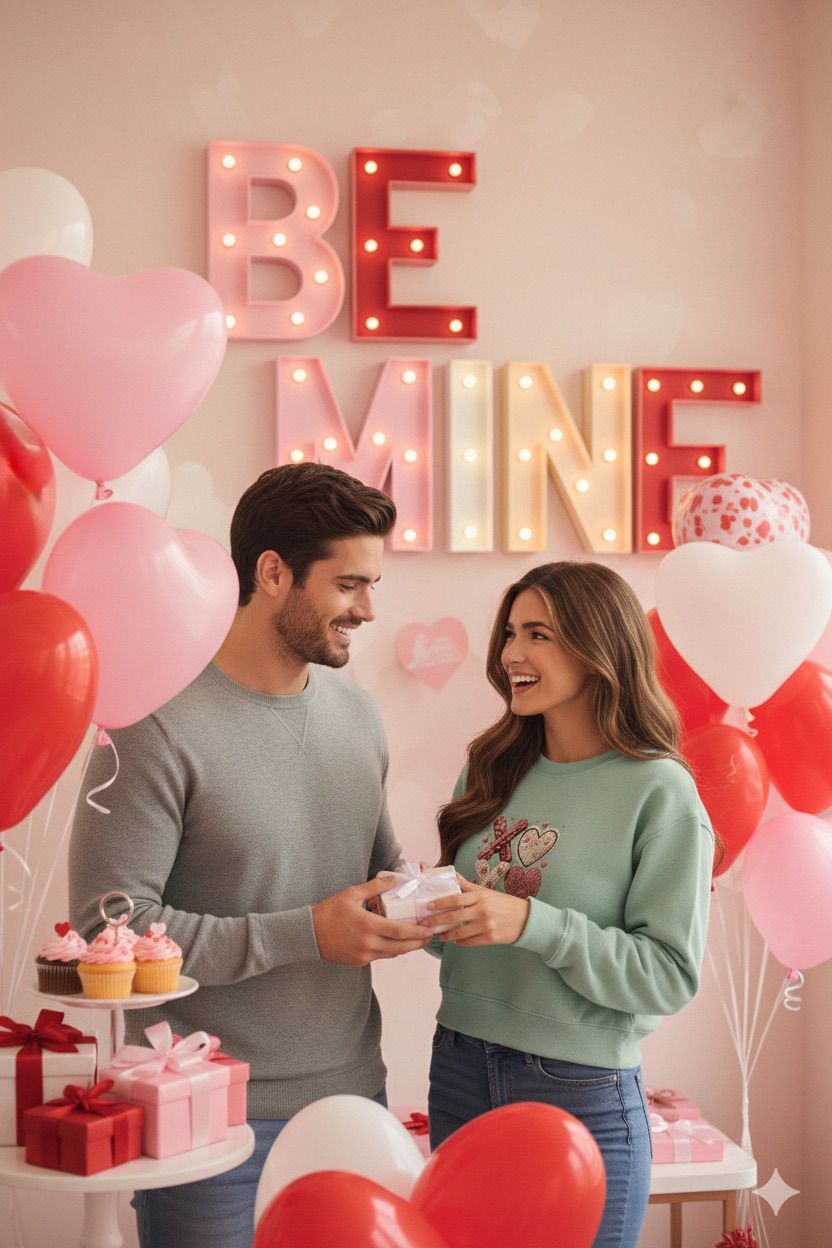 XO Cropped Crew Sweatshirt – Valentine’s Collection Exclusive Drop