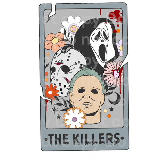 The Killers tarot card Transfer Film 1024