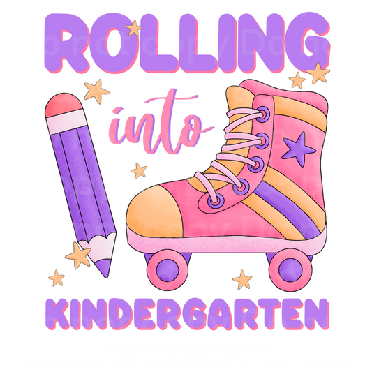 Rolling into Kindergarten Transfer Film 2127
