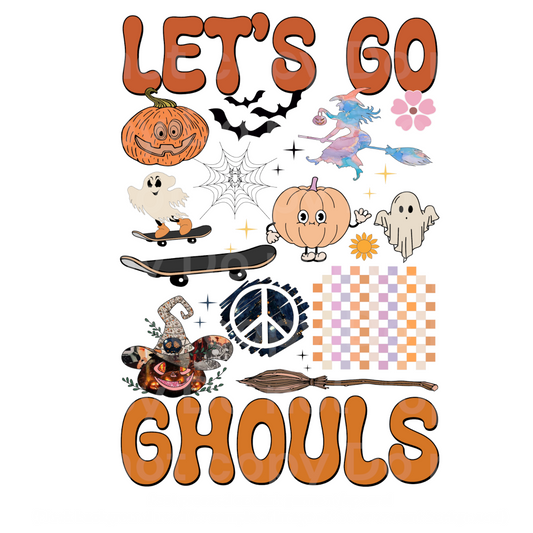 Let’s Go Ghouls Transfer Film 1082