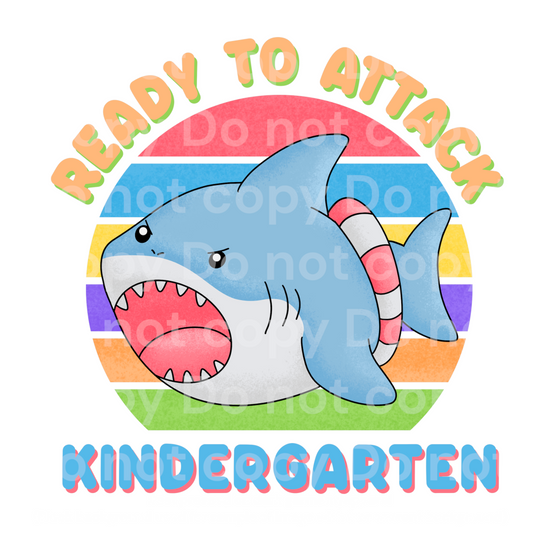 Ready to attack Kindergarten Transfer Film 2218