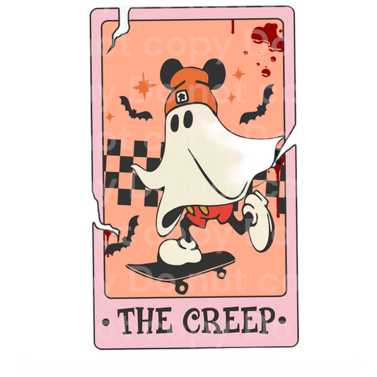 The Creep tarot card Transfer Film 1023