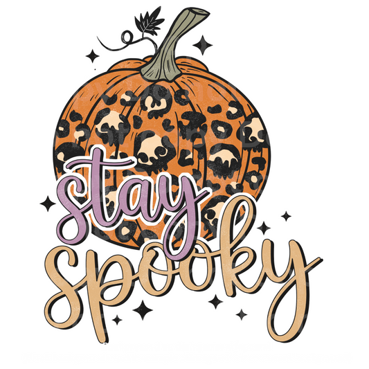 Stay Spooky Transfer Film 1136