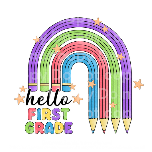 First Grade Pencil Transfer Film 2229