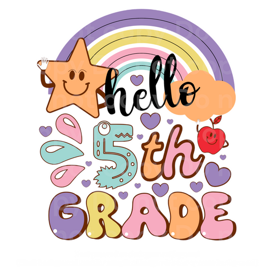 Hello 5th Grade Transfer Film 2212