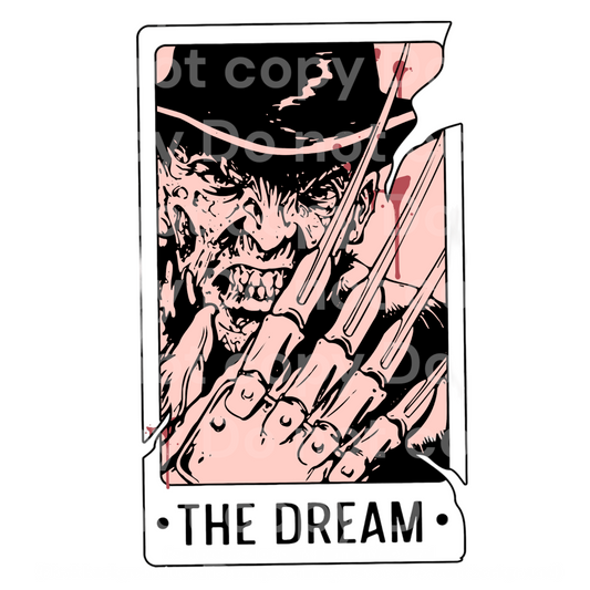 The Dream 2 tarot card Transfer Film 1018
