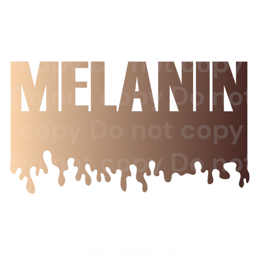 Melanin drips DTF Transfer Film C3014