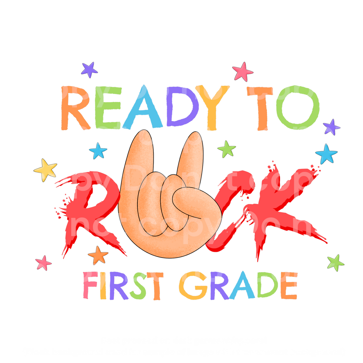Ready to rock First Grade Transfer Film 2232
