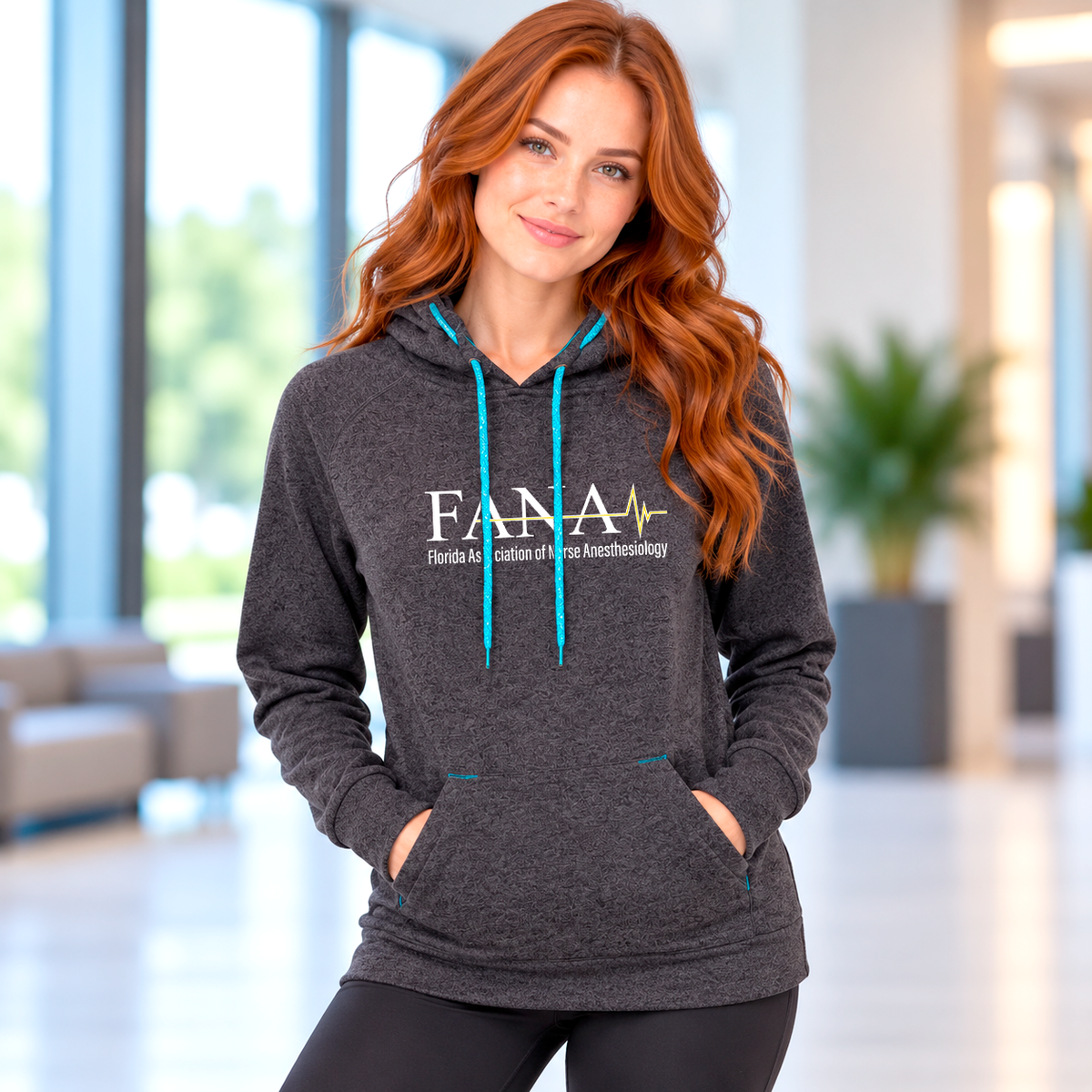 FANA Exclusive Women's J. America Cosmic Fleece Hoodie | 8616