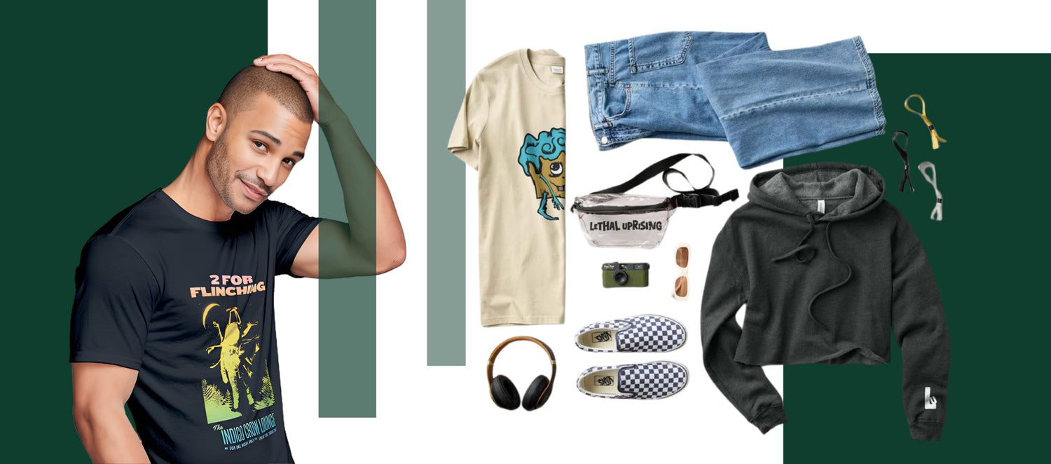 Seasonal custom apparel ideas for events including spring promotions, summer branded merchandise, outdoor events, and back-to-school apparel.