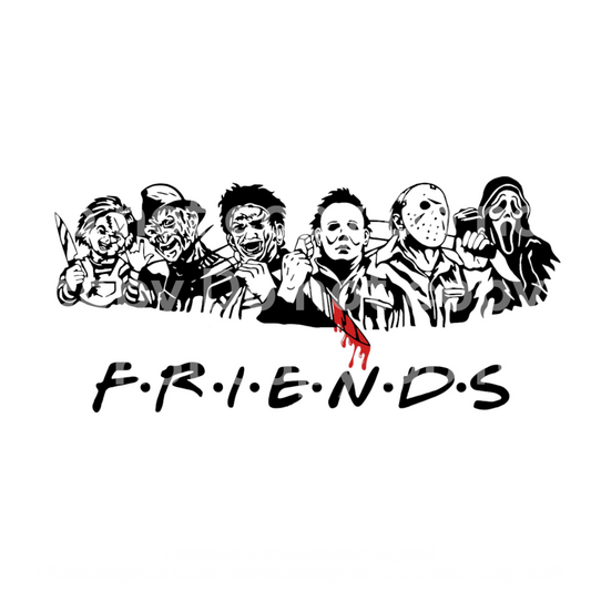 Horror Friends Transfer Film 1031