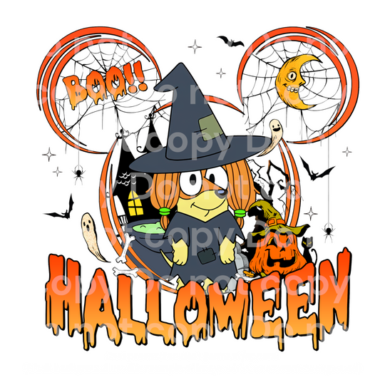 Halloween Pumpkin Crymini FBE Transfer Film 1045