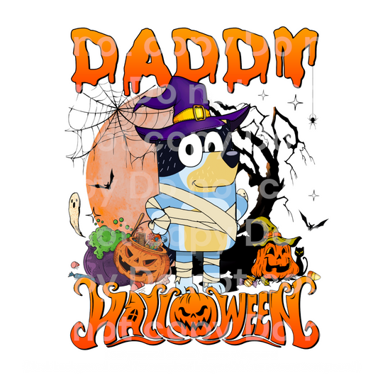 Halloween Pumpkin Dad Bandit FBE Transfer Film 1047