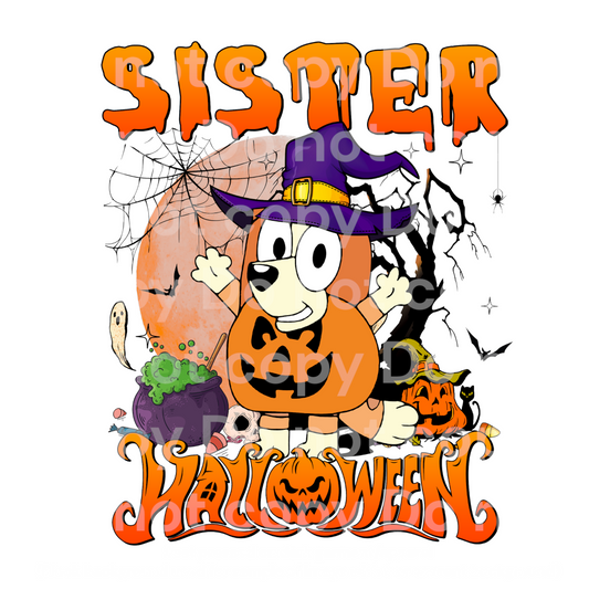 Halloween Pumpkin Bingo FBE Transfer Film 1049