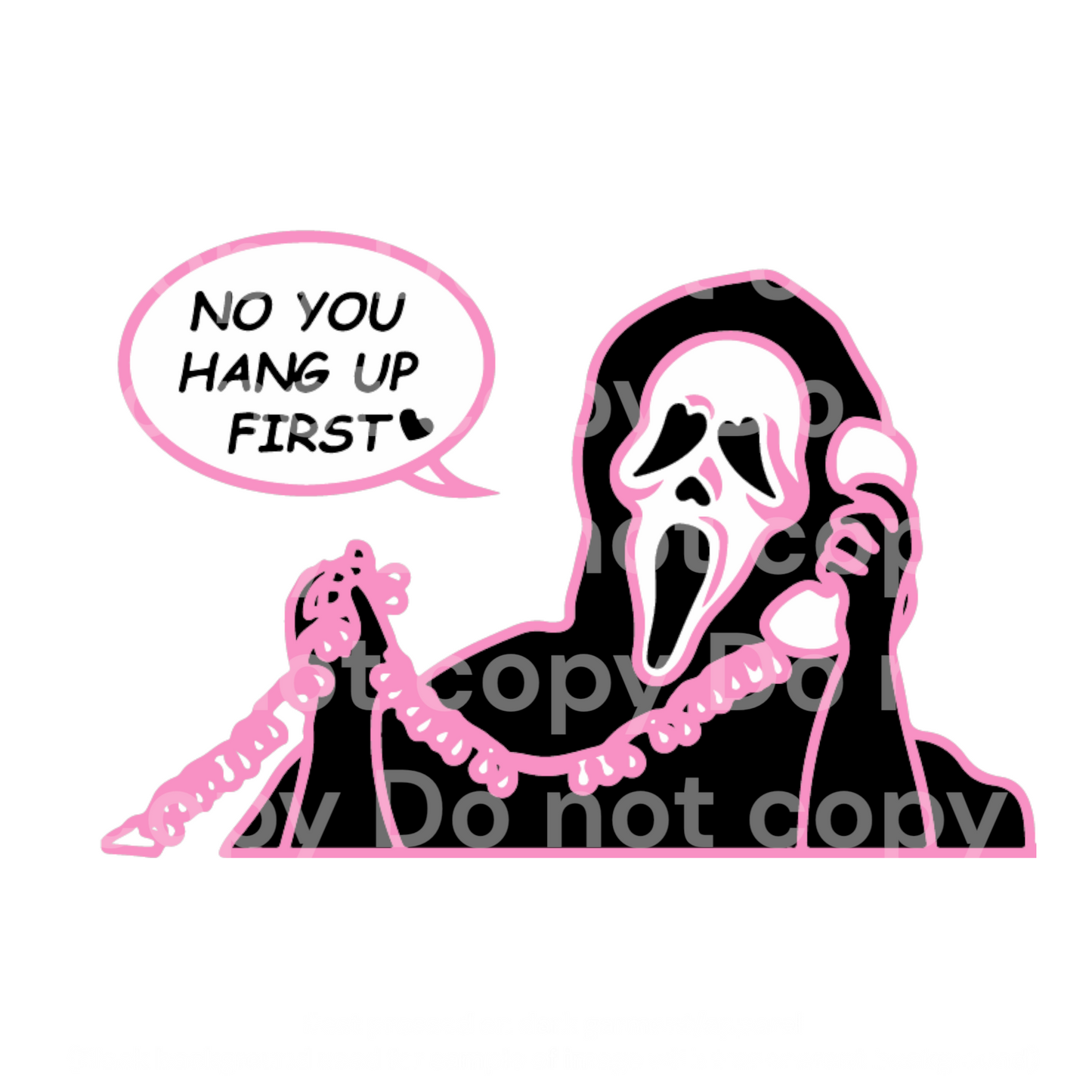 Horror No You hang up Transfer Film 1036