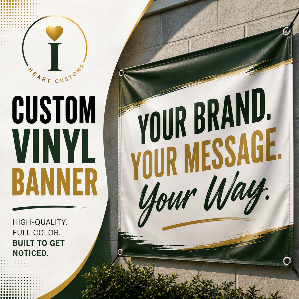 Custom Vinyl Banners – Perfect for Events, Promotions & Parties