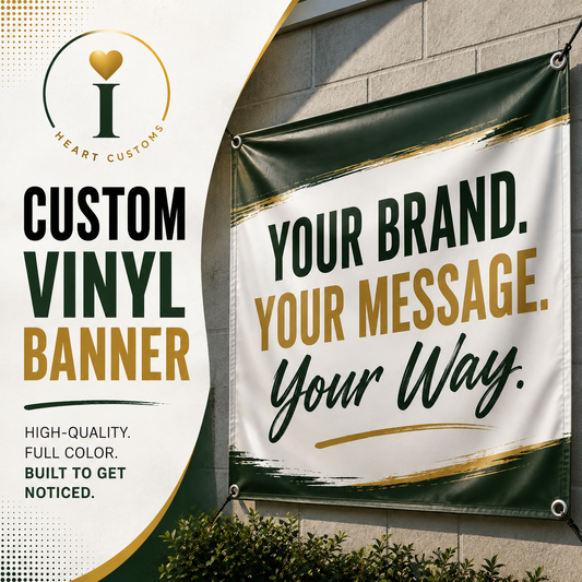 Custom Vinyl Banners – Perfect for Events, Promotions & Parties