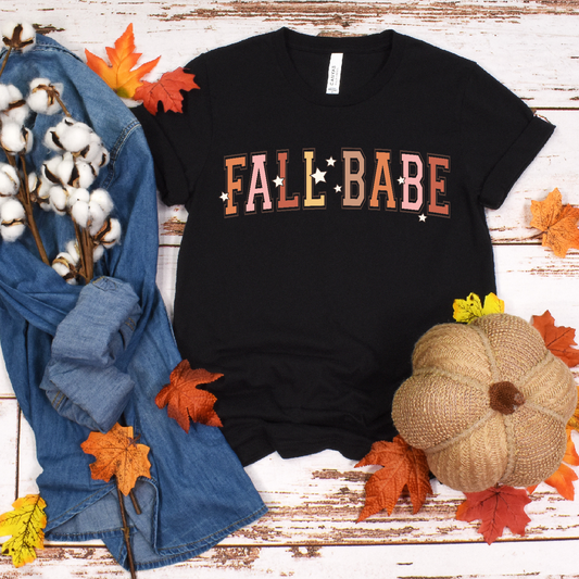 Varsity FALL BABE DTF Transfer Film 9023