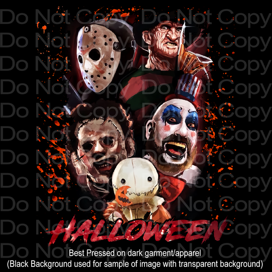 Horror Friends Transfer Film 1079