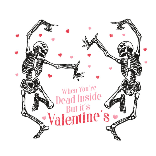 2 Skeleton Dancing Transfer Film 201
