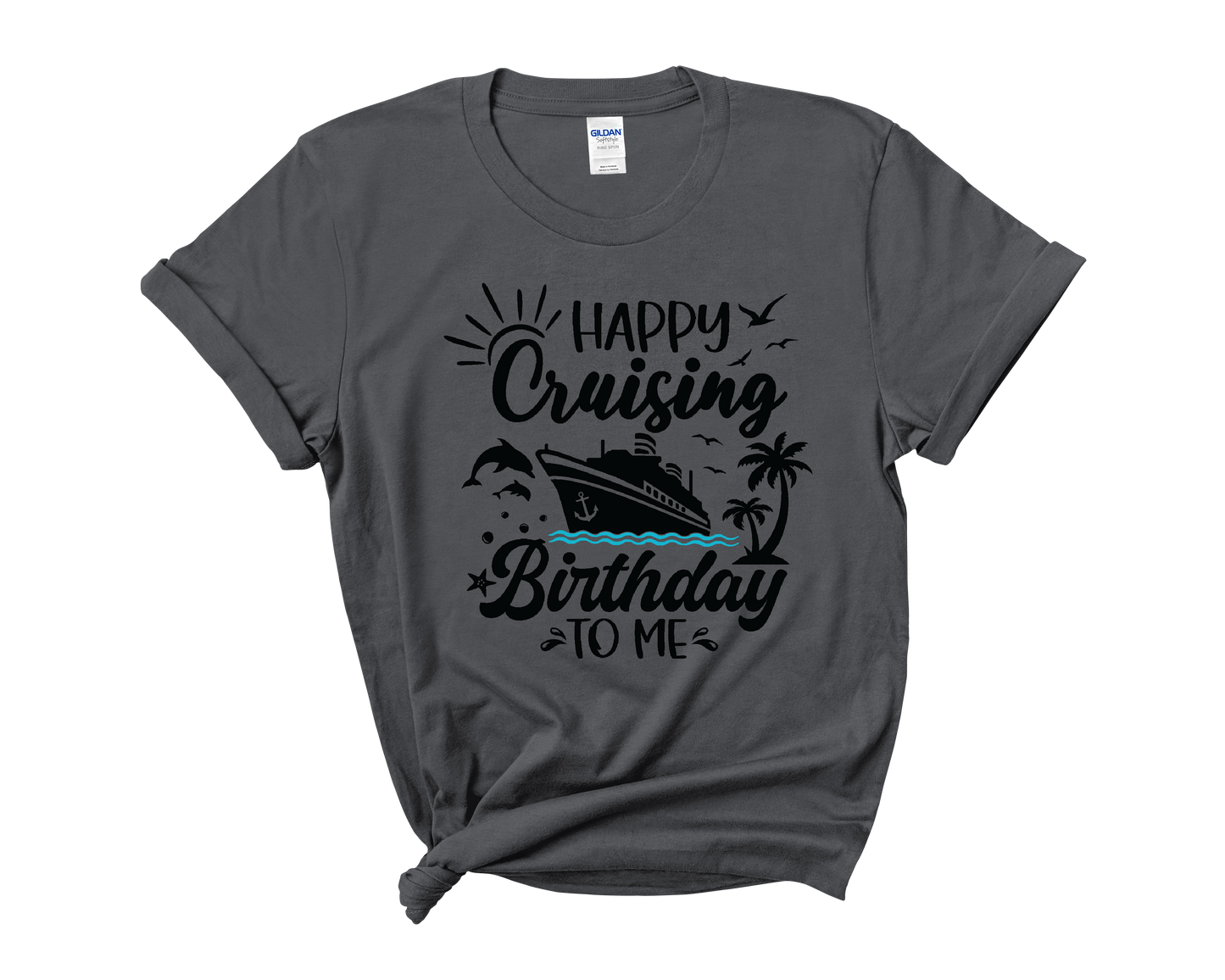 Happy Cruising Birthday to Me Youth Cotton T-shirt