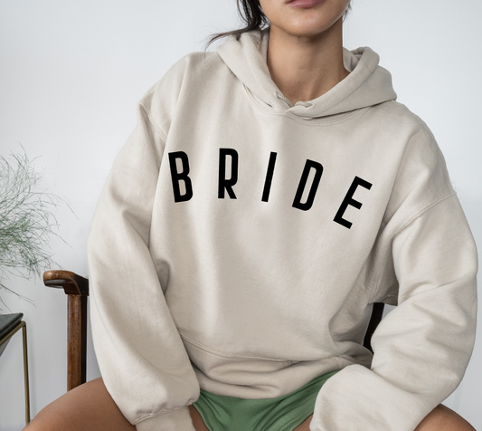 Minimalist Bride Adult Cotton Sweatshirt Hoodie